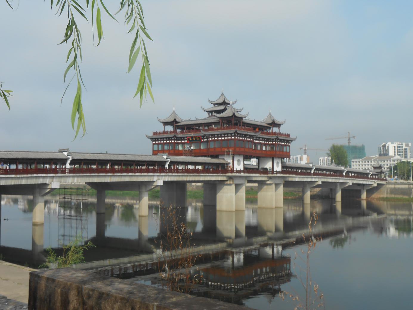 黃山市屯溪區(qū)文峰橋驗(yàn)收性荷載試驗(yàn)